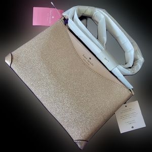 Kate Spade New York Rose Gold Crossbody Purse